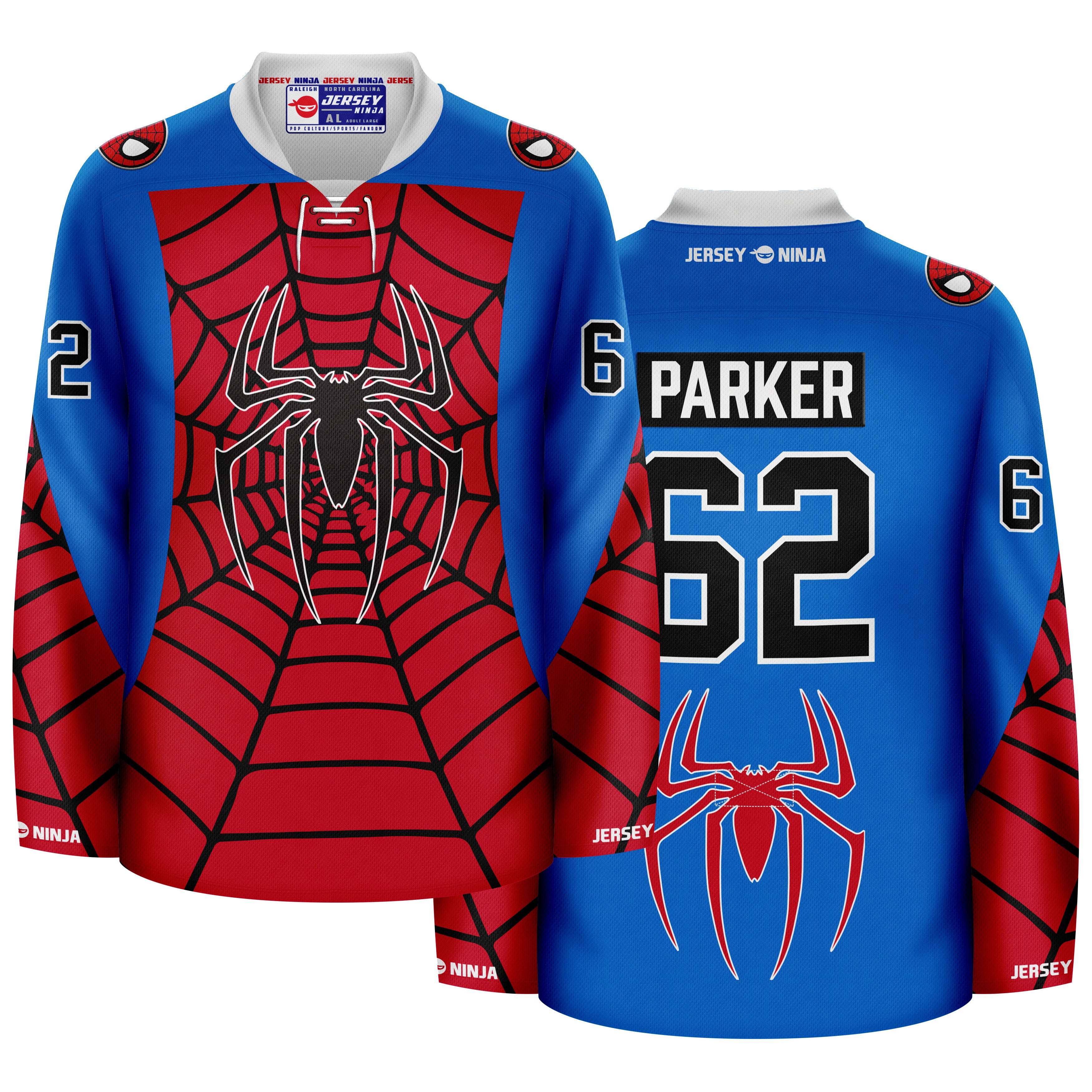 Spiderman Home Hockey Jersey