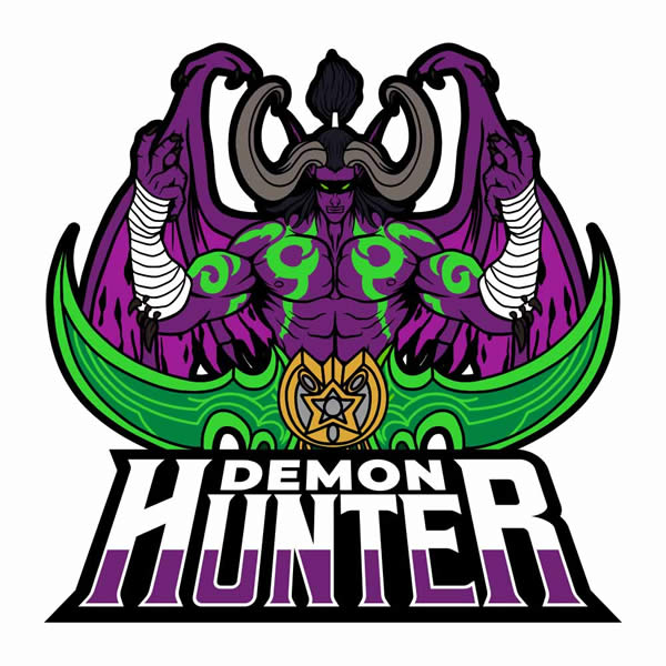 World of Warcraft Illidan Demon Hunter Hockey Jersey