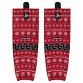 Pro Mesh Christmas Krampus Hockey Socks