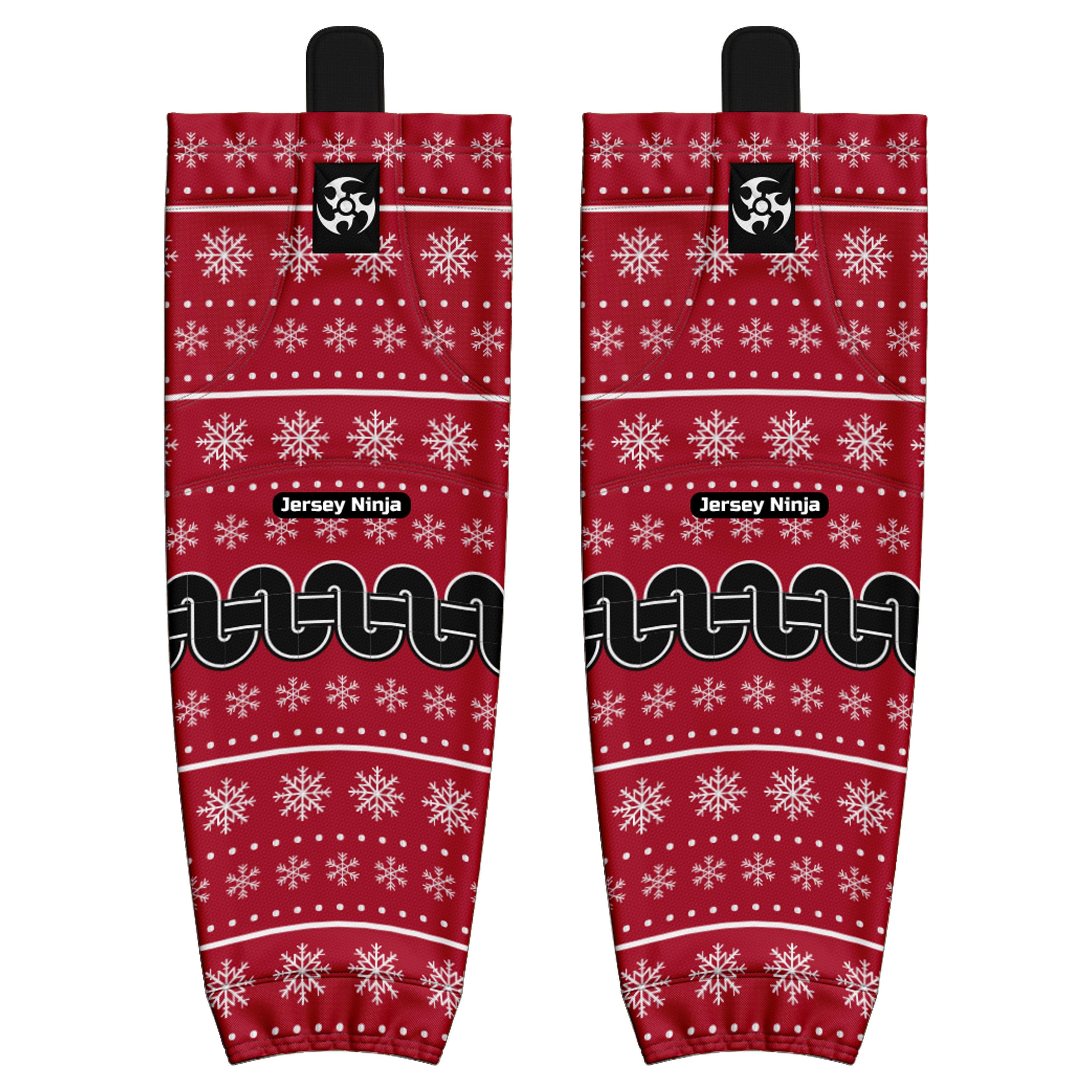 Pro Mesh Christmas Krampus Hockey Socks