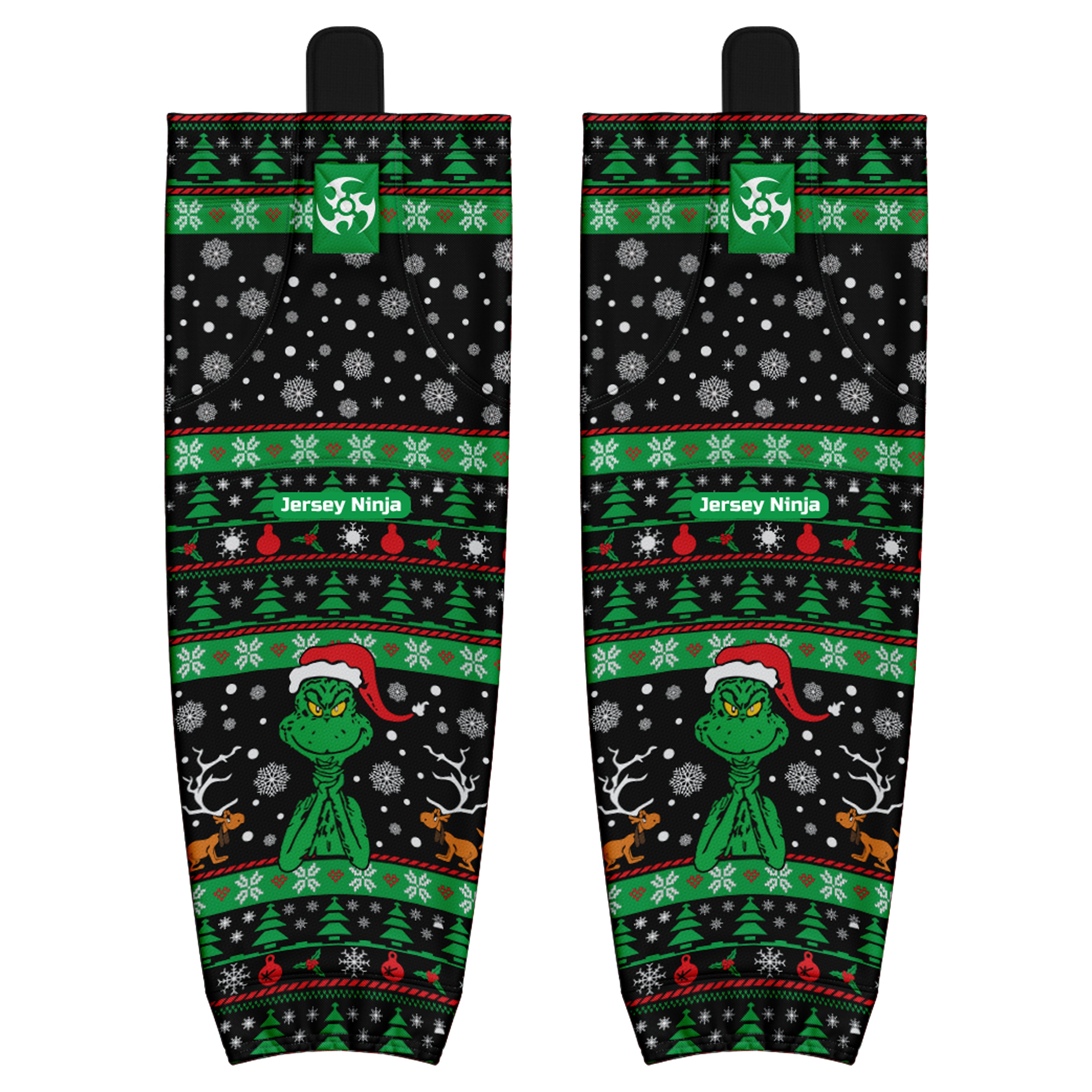 Pro Mesh Christmas Mean One Hockey Socks