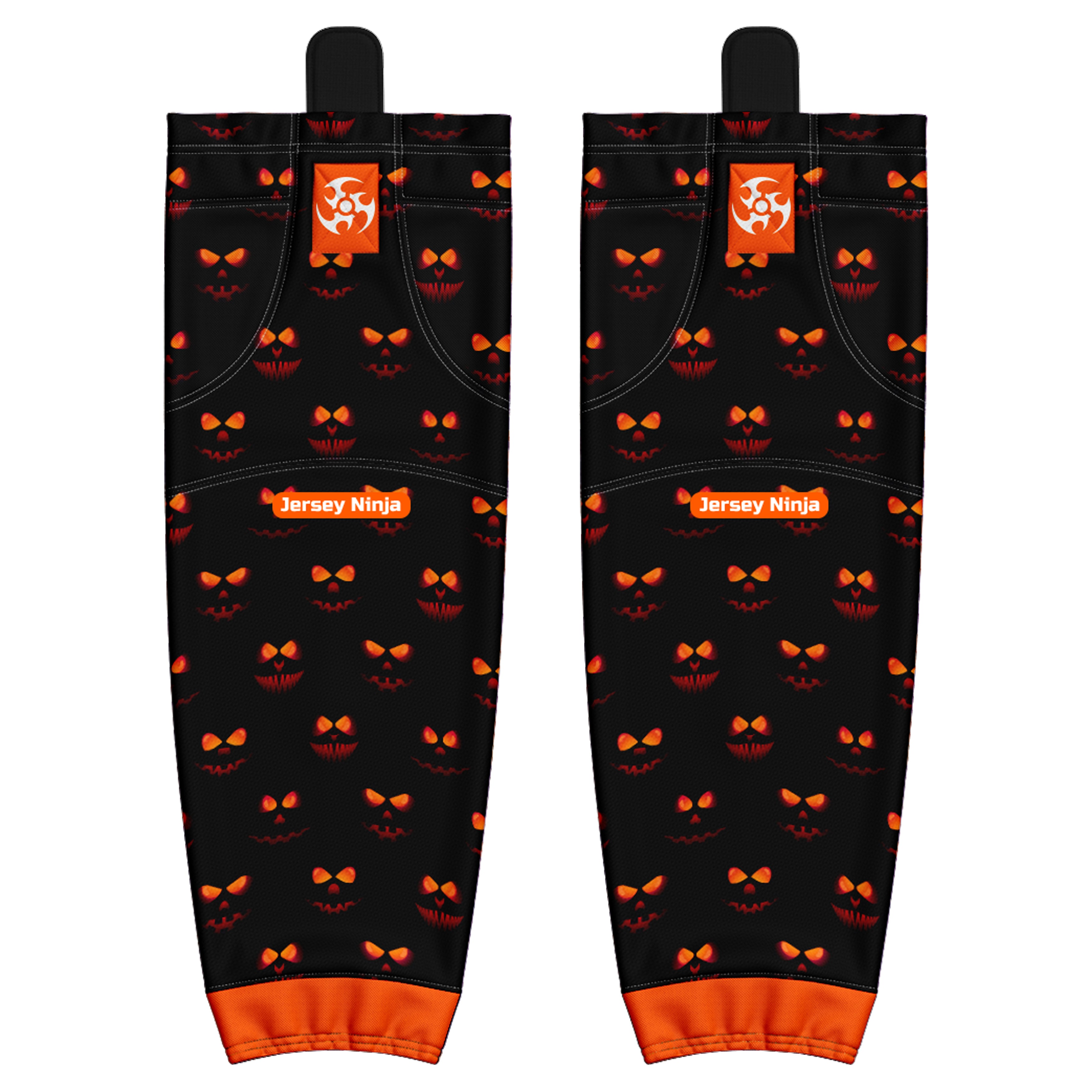 Pro Mesh Evil Jack Halloween Hockey Socks