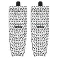 Pro Mesh XXX Stick Figure Fun White Hockey Socks