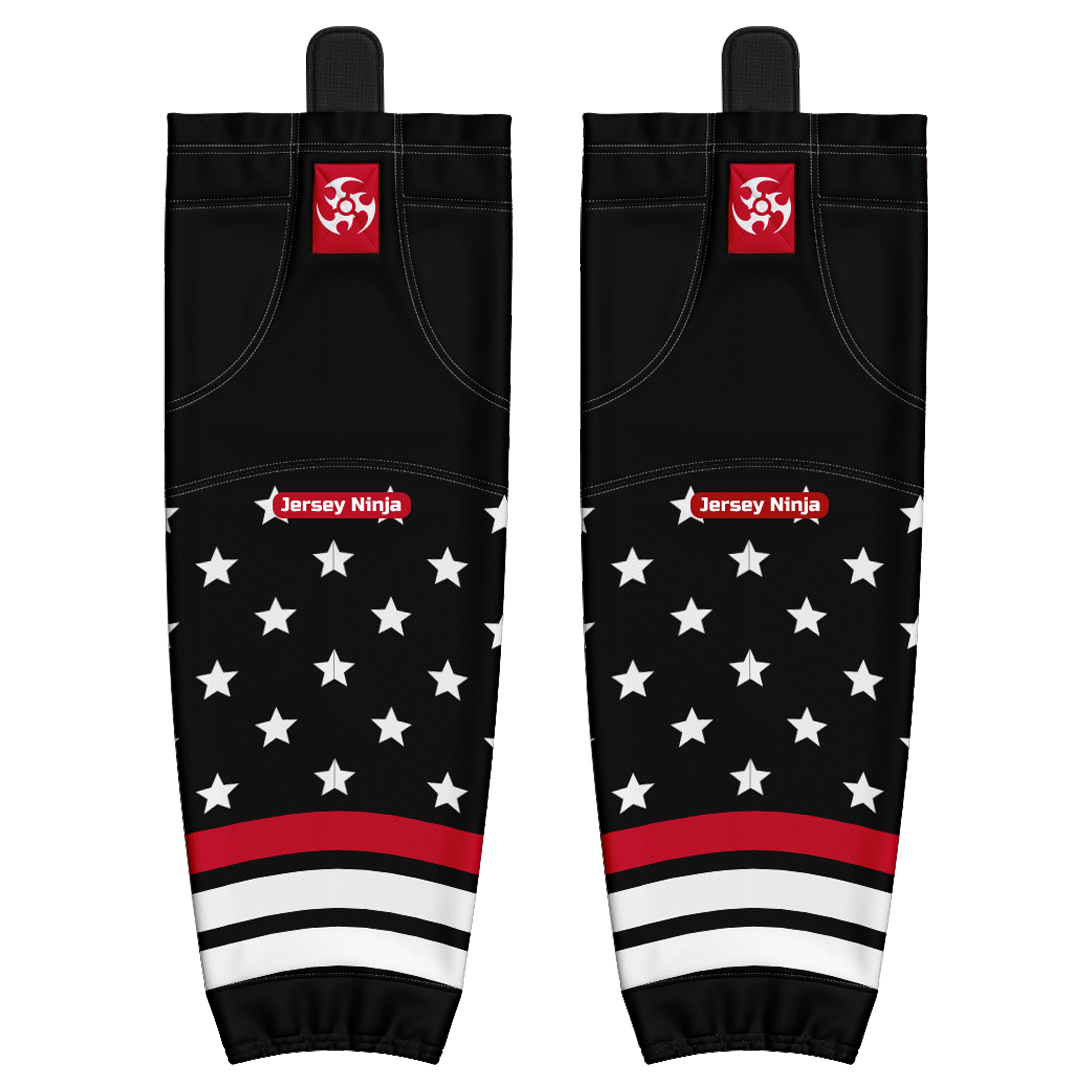 Pro Mesh Thin Red Line Hockey Socks