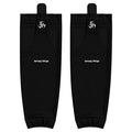 Pro Mesh Solid Black Hockey Socks