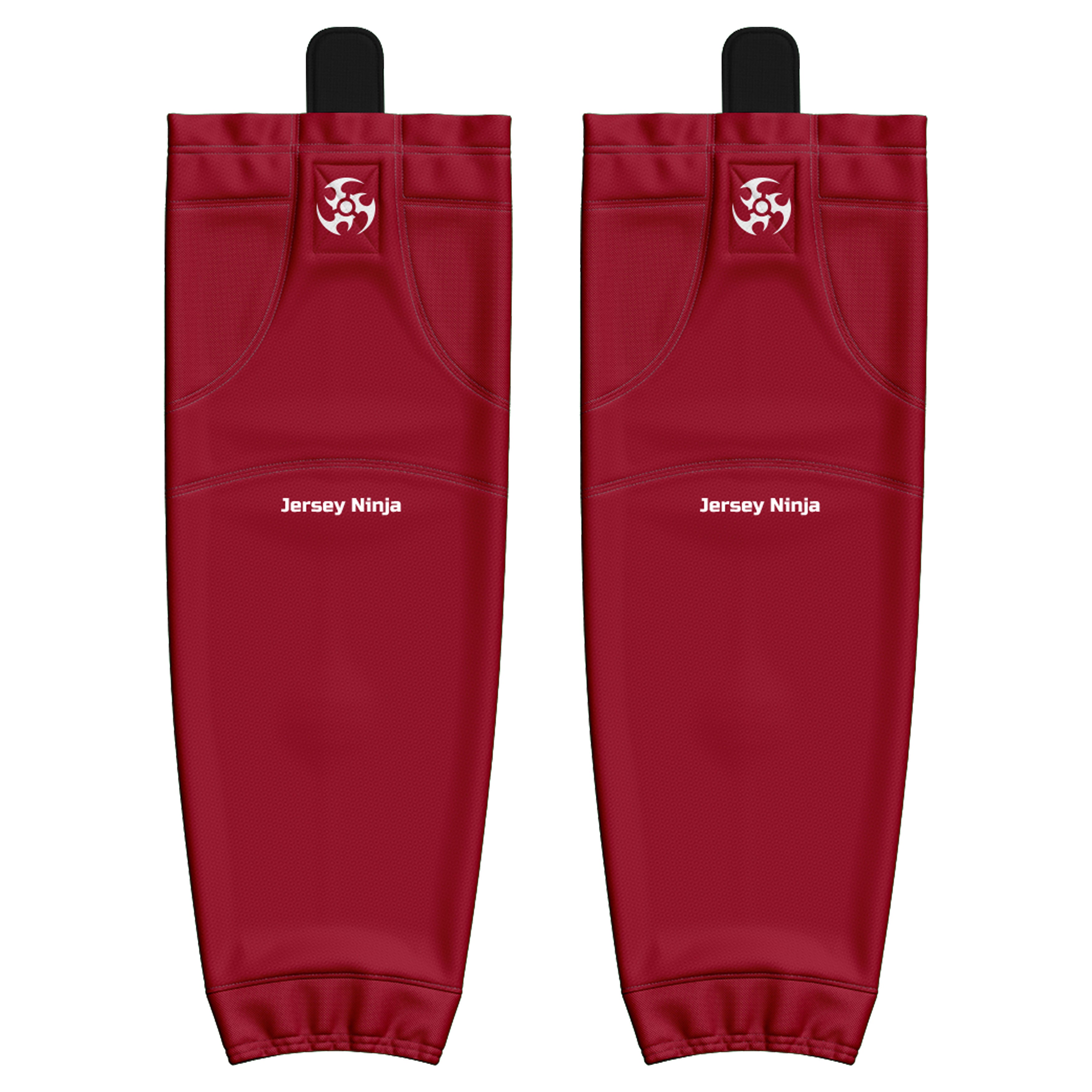 Pro Mesh Solid Cardinal Hockey Socks
