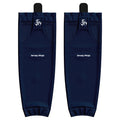 Pro Mesh Solid Navy Hockey Socks