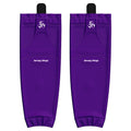 Pro Mesh Solid Purple Hockey Socks