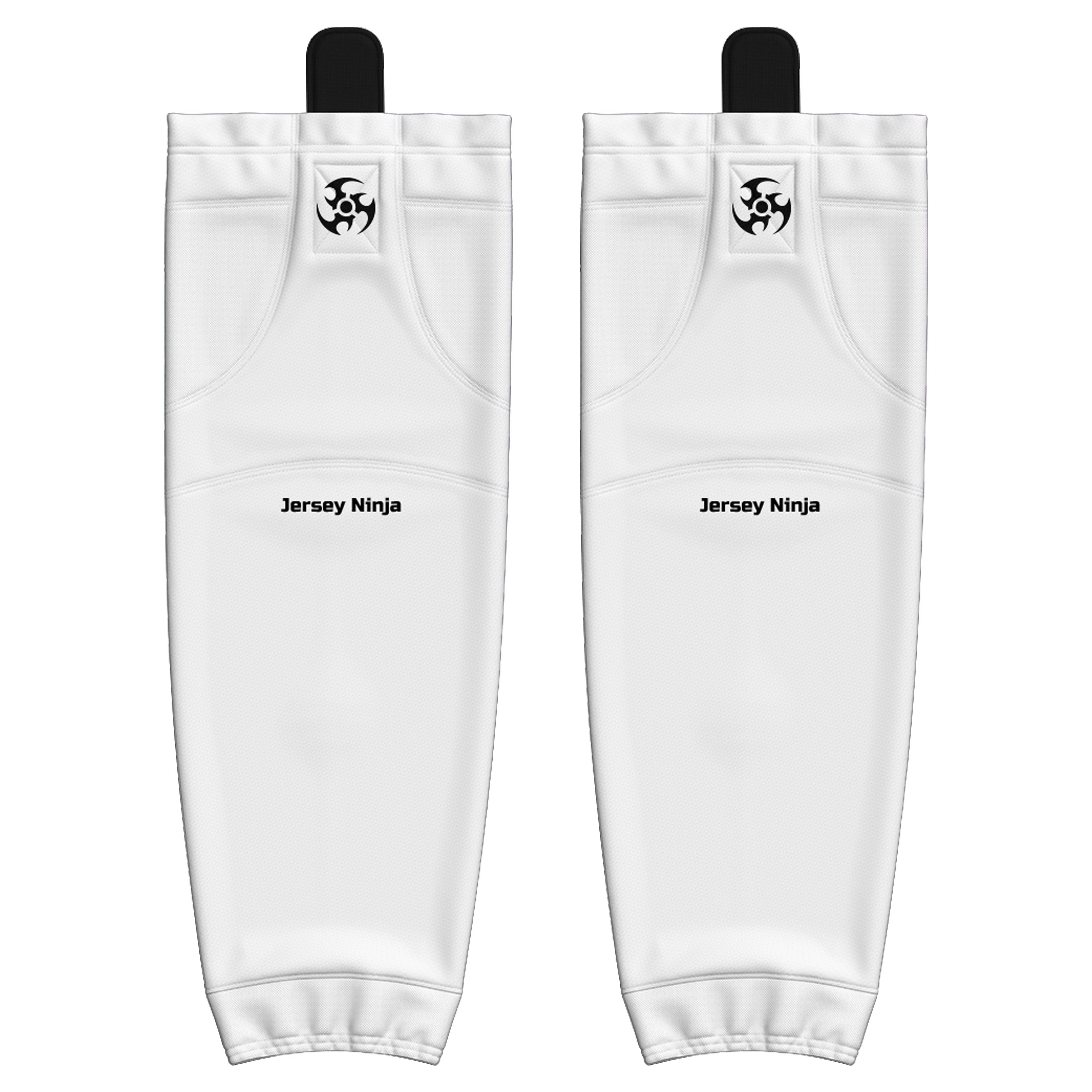 Pro Mesh Solid White Hockey Socks