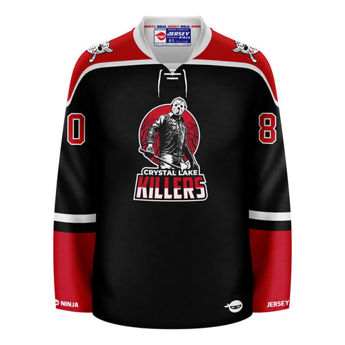 Crystal Lake Killers Jason Voorhees Hockey Jersey