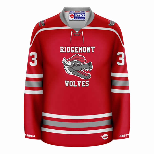 Fast Times Ridgemont Wolves Hockey Jersey