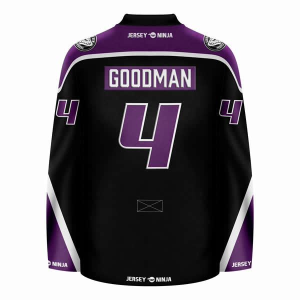 Dodgeball Globo Gym Purple Cobras Hockey Jersey