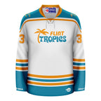 Semi Pro Flint Tropics Jackie Moon Hockey Jersey