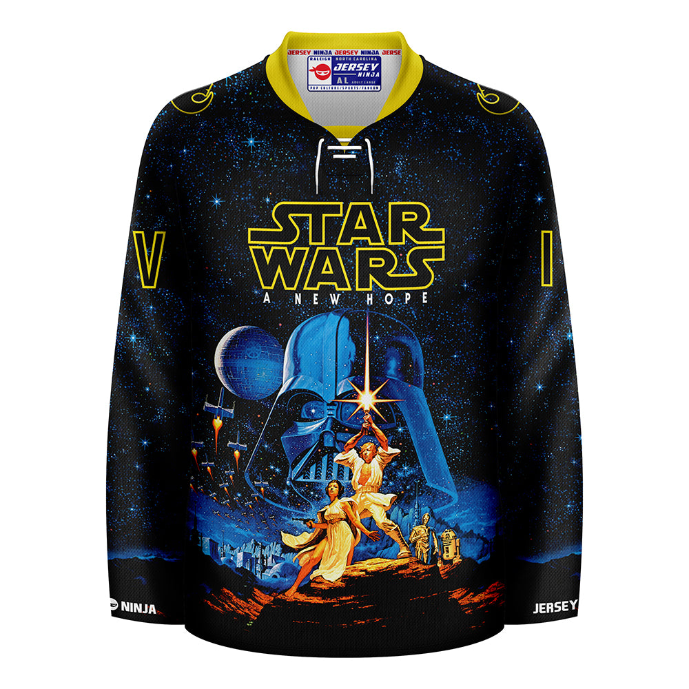 Star Wars A New Hope Hockey Jersey