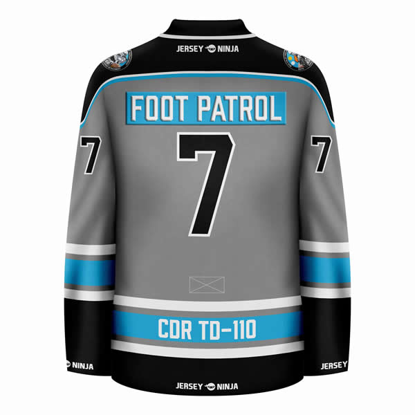 Star Wars Mos Eisley Police Department Hockey Jersey