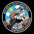 Star Wars Mos Eisley Police Department Hockey Jersey