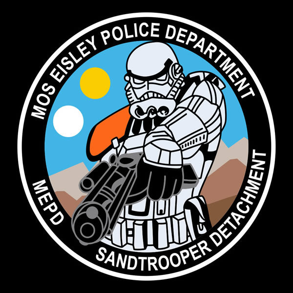 Star Wars Mos Eisley Police Department Hockey Jersey