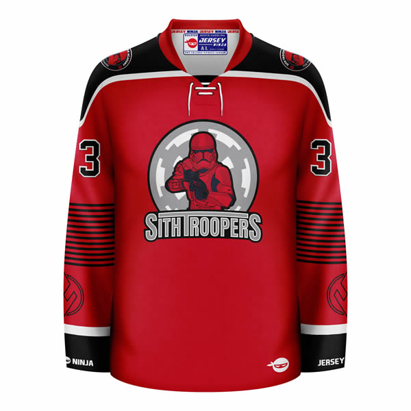 Star Wars Sith Troopers Hockey Jersey