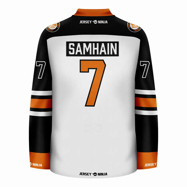 Trick r Treat Halloween Enforcer Hockey Jersey