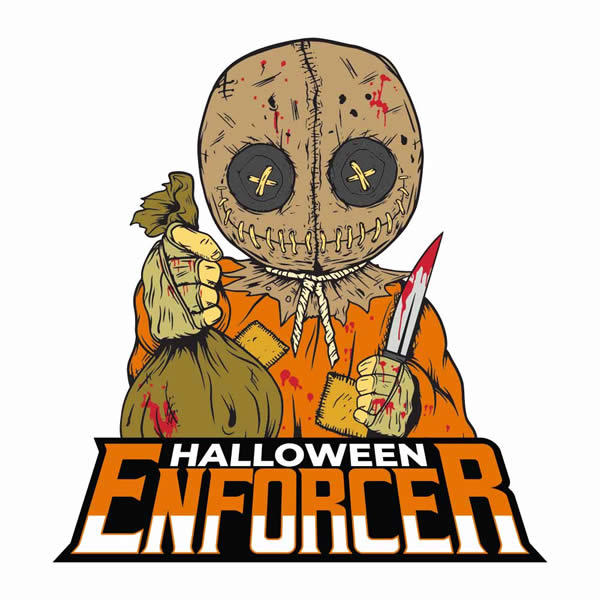Trick r Treat Halloween Enforcer Hockey Jersey