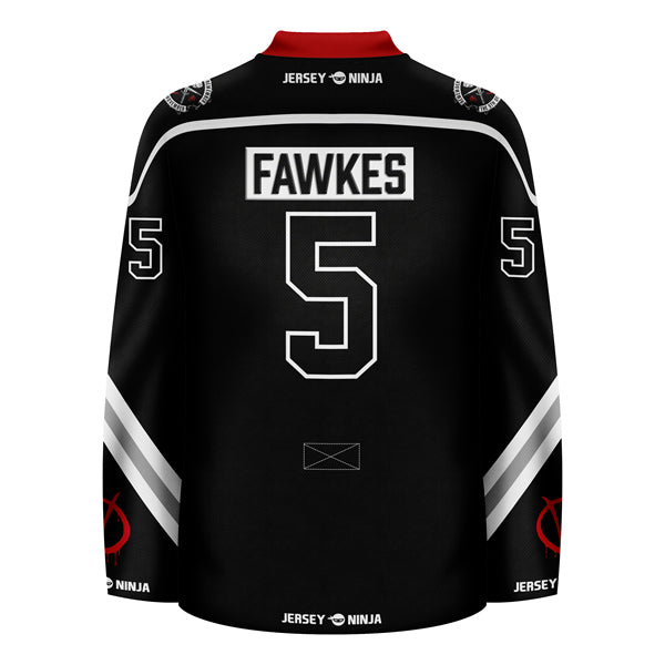 5th of November Guy Fawkes Hockey Jersey