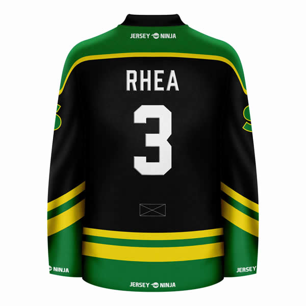St Johns Shamrocks Ross The Boss Rhea Hockey Jersey