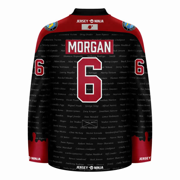 Dark Passenger/Defender Dexter Morgan Hockey Jersey