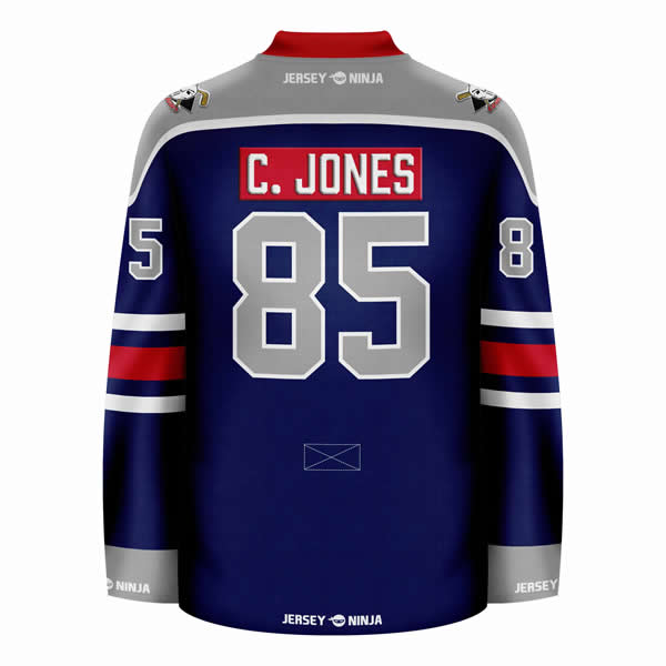 New York Vigilantes Casey Jones Hockey Jersey