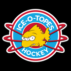 The Simpsons Springfield Iceotopes Black Hockey Jersey