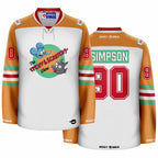 The Simpsons Itchy & Scratchy Hockey Jersey