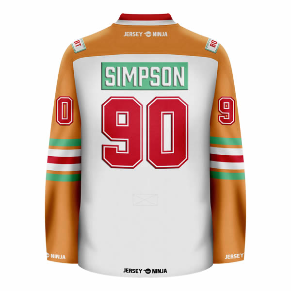 The Simpsons Itchy & Scratchy Hockey Jersey