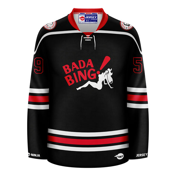 Bada Bing Soprano Hockey Jersey