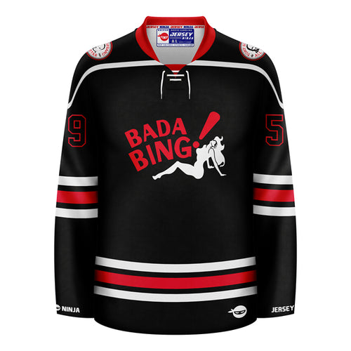 Bada Bing Soprano Hockey Jersey