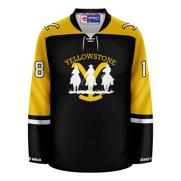 Yellowstone Ride for the Brand Hockey Jersey