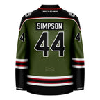 The Simpsons Flying Hellfish Hockey Jersey
