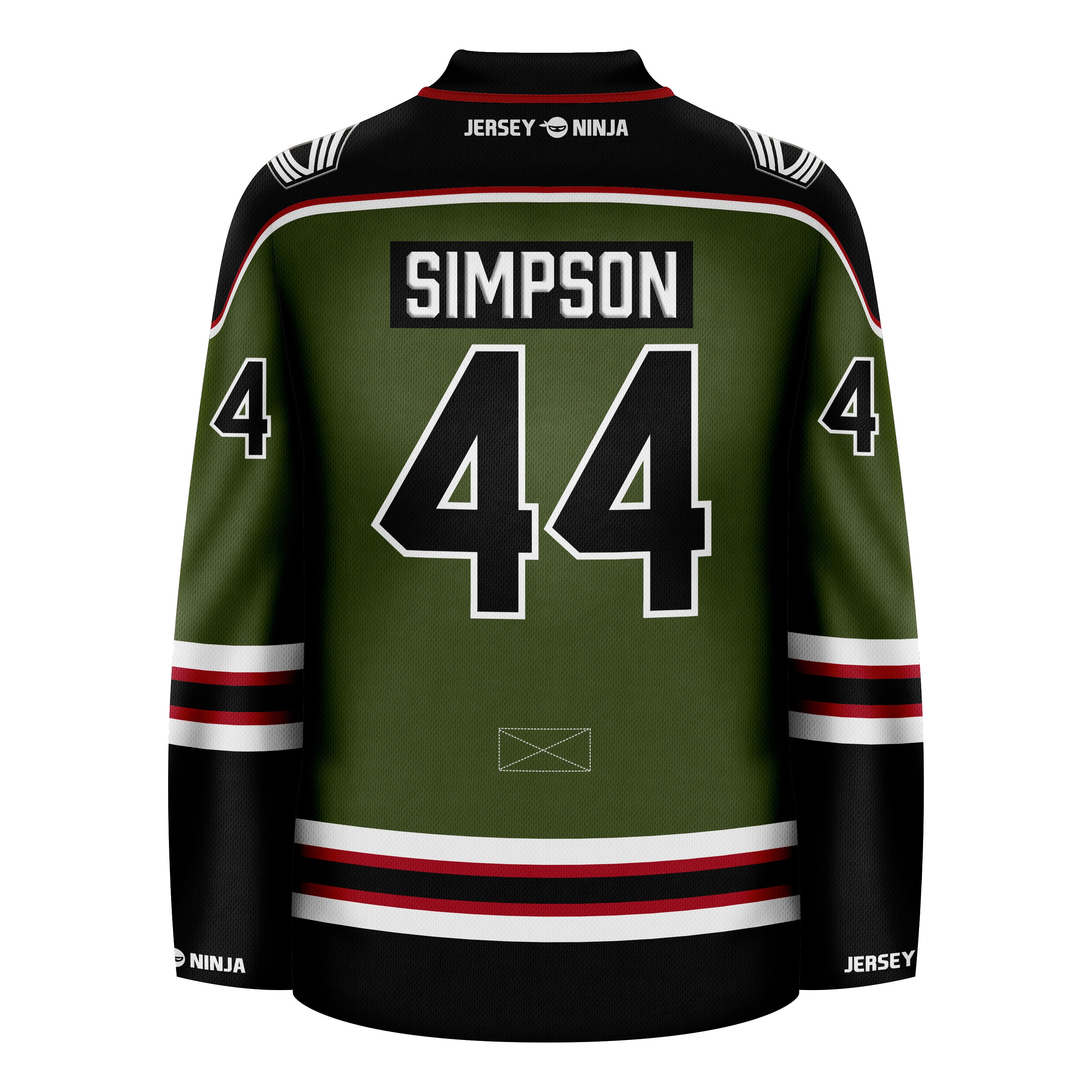 The Simpsons Flying Hellfish Hockey Jersey