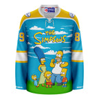 The Simpsons Cloudscape Hockey Jersey
