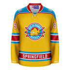The Simpsons Springfield Iceotopes Hockey Jersey