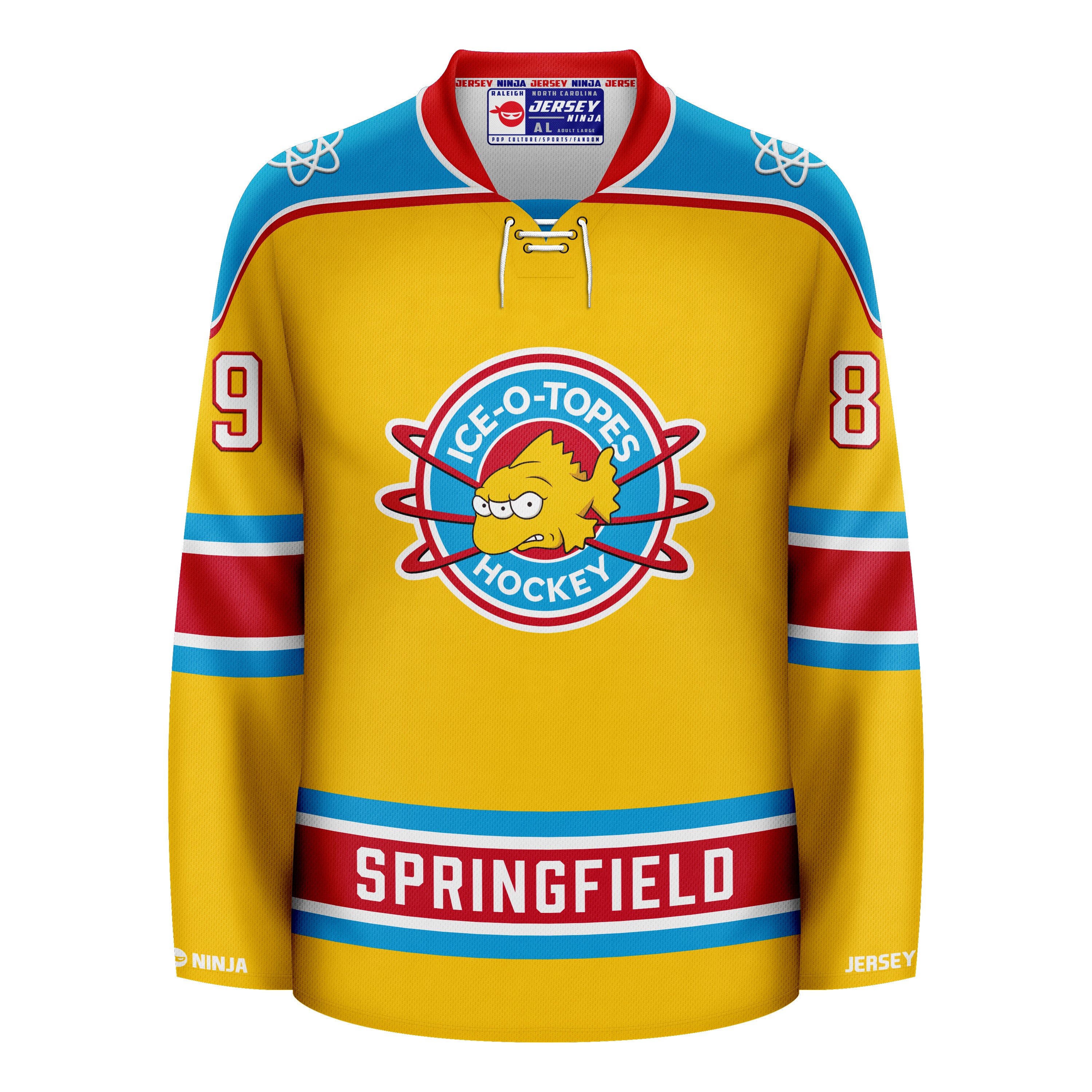 The Simpsons Springfield Iceotopes Hockey Jersey