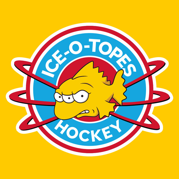 The Simpsons Springfield Iceotopes Hockey Jersey